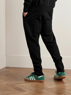 Les Tien - Tapered Garment-Dyed Cotton-Jersey Sweatpants - Black