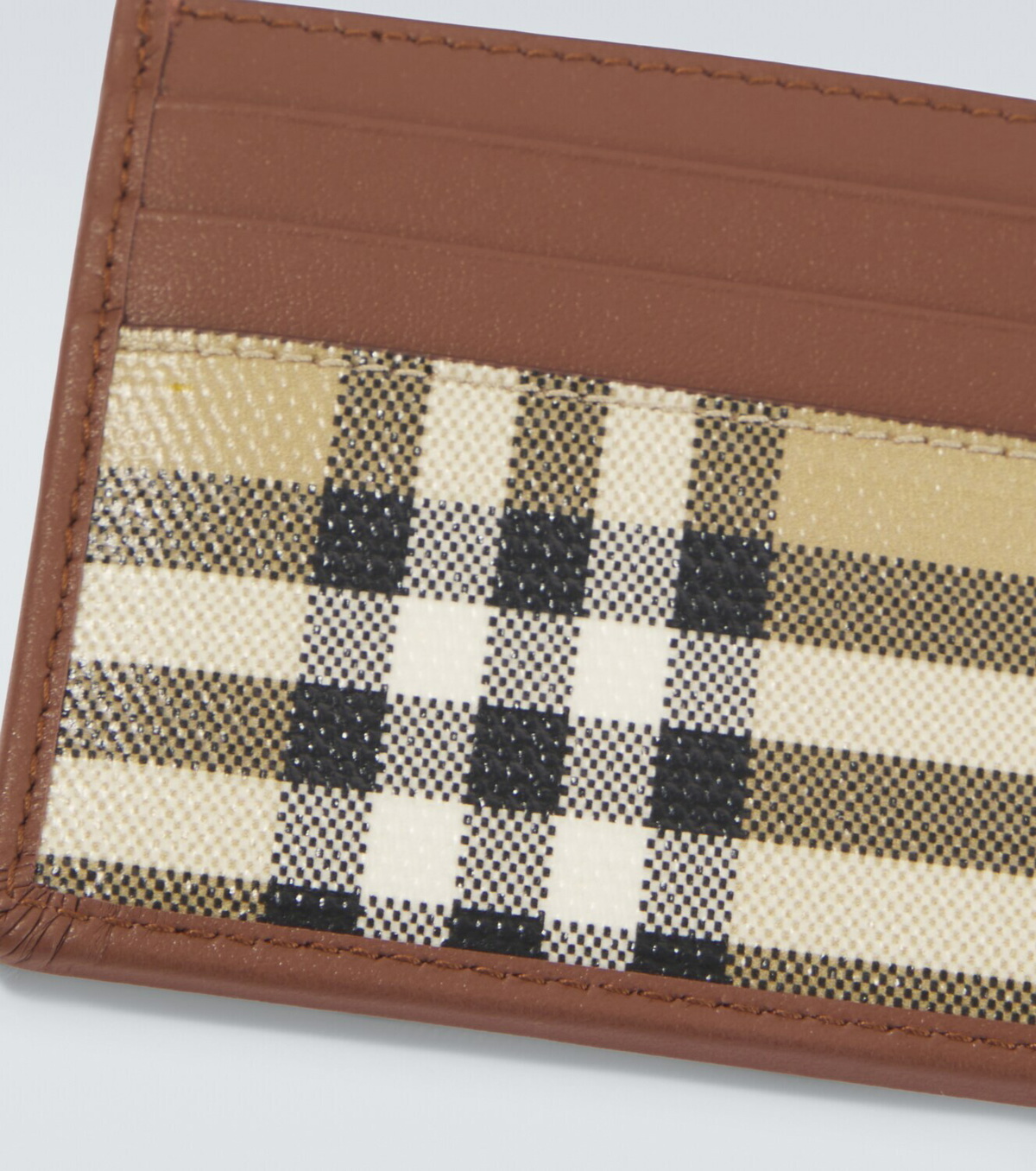 Burberry Burberry Check canvas card holder