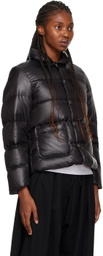 Tricot Comme des Garçons Black Down Puffer Jacket