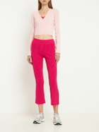 LIVE THE PROCESS Malia Crop Wrap Top