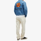 Kenzo Men's Boke Denim Trucker Jacket in Blue