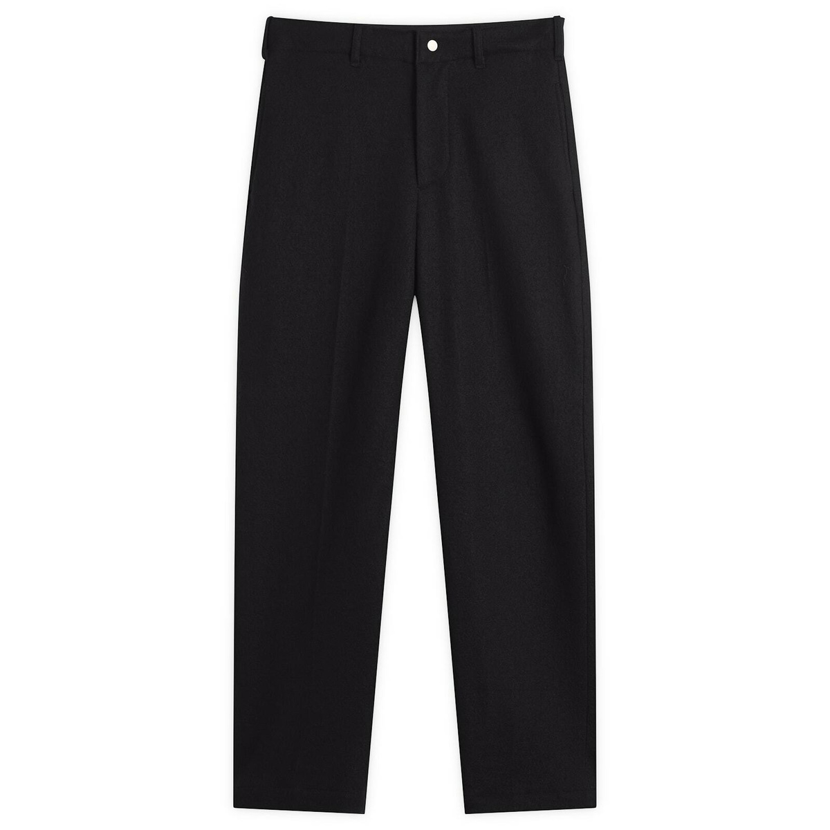 Lady White Co. Men's Crater Wool Trousers in Black