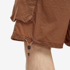 Our Legacy Men's Mount Cargo Shorts in Brown