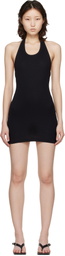 VETEMENTS Black Halter Tanktop Minidress