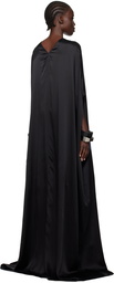 Rick Owens SSENSE Exclusive Black KEMBRA PFAHLER Edition Babel Maxi Dress