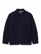 Blue Blue Japan - Indigo-Dyed Sashiko Cotton Jacket - Blue