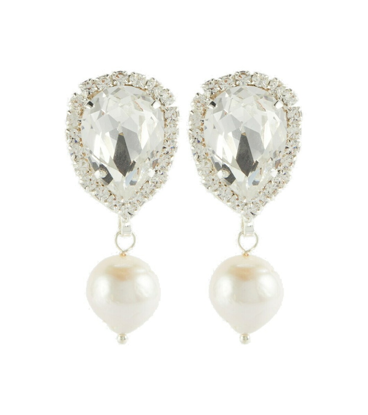 Photo: Magda Butrym Embellished pearl earrings