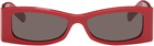 Marni Red Zokoa Sunglasses