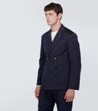 Dries Van Noten Pinstripe double-breasted blazer