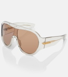 Bottega Veneta Mask shield sunglasses