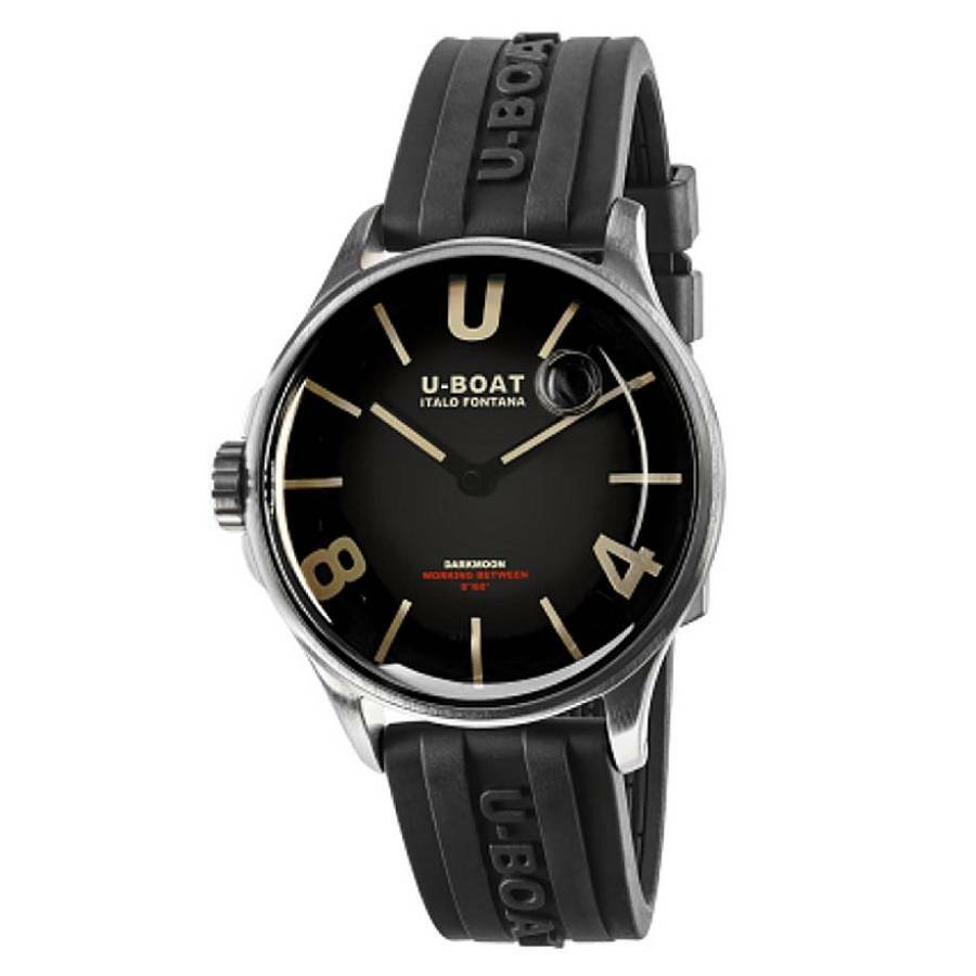 U-Boat Darkmoon Quartz Black Dial Mens Watch 9018-A