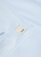 Vuori Halo Mini Hooded Jersey Sweatshirt Light Blue