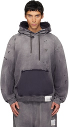 Maison MIHARA YASUHIRO Black Sun Faded Like Hoodie