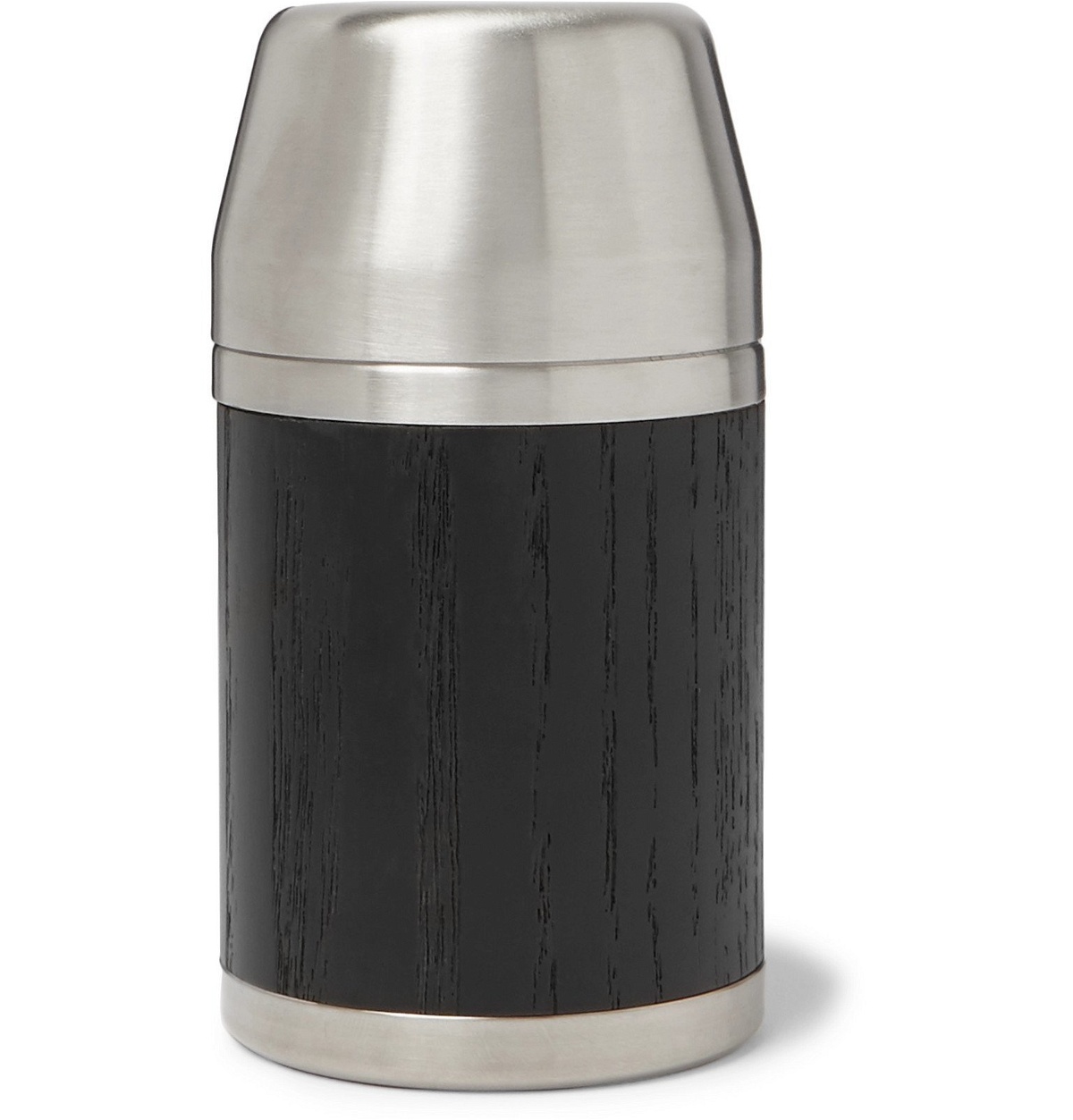 Photo: Nisnas Industries - Wood and Stainless Steel Flask - Brown