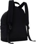 Stone Island Junior Kids Black Nylon Metal In Econyl Backpack