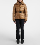 Moncler Grenoble Bataillouse belted down ski jacket