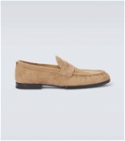 Tod's Suede penny loafers