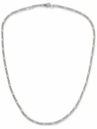 Tom Wood - Bo Slim Rhodium-Plated Chain Necklace