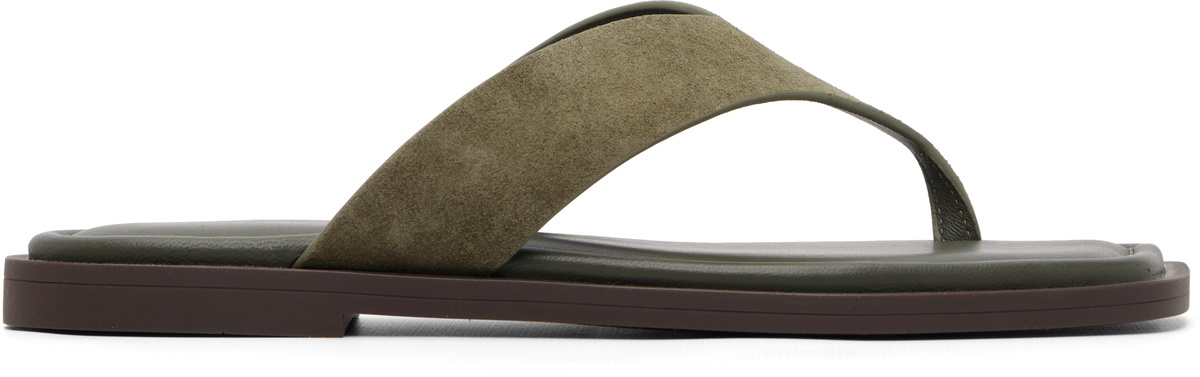 rag & bone Khaki Gracie Thong Sandals