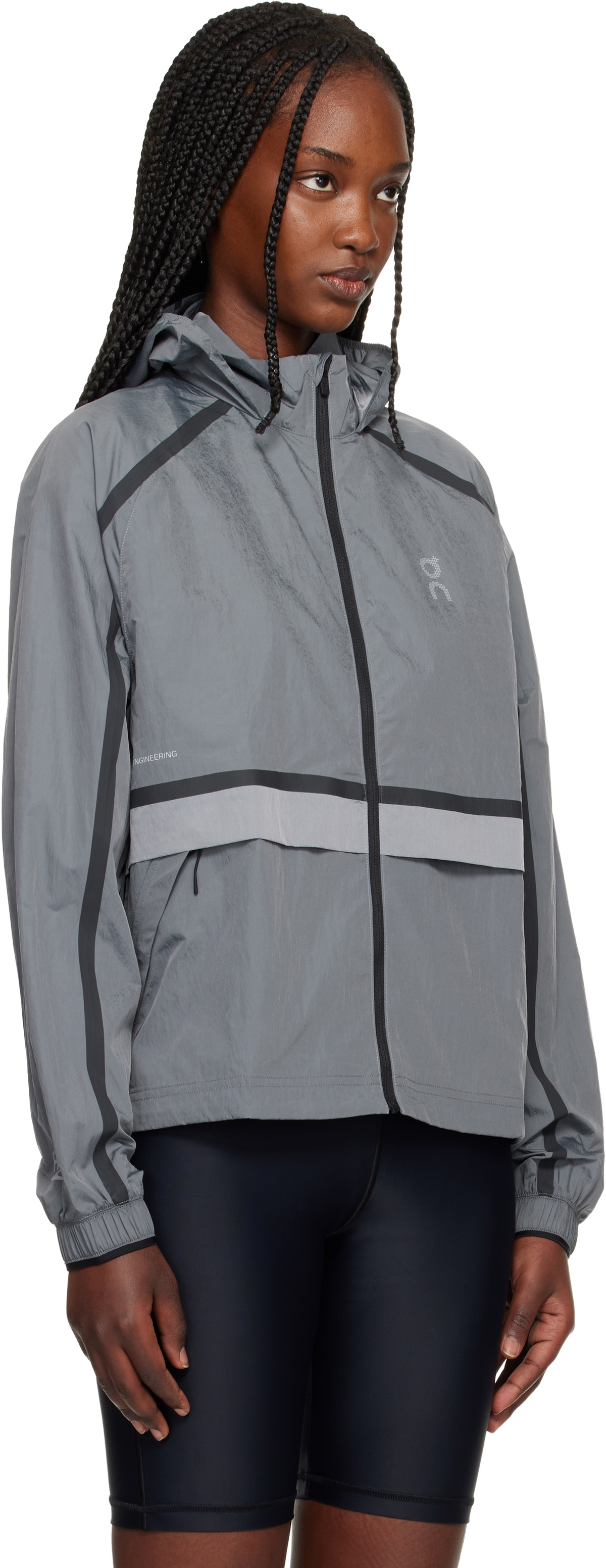 On Gray Performance Volt Jacket