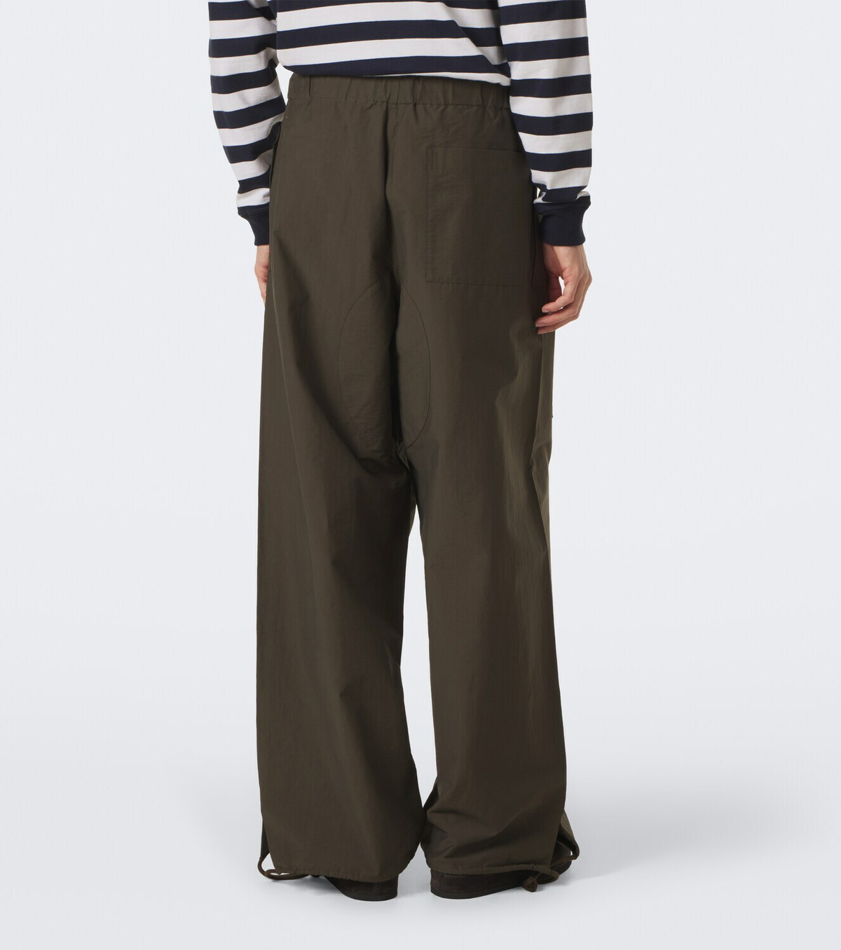 JW Anderson Cotton-blend wide-leg pants