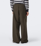 JW Anderson Cotton-blend wide-leg pants