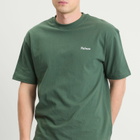 Palmes Men's Logo Stitch T-Shirt in Dark Green