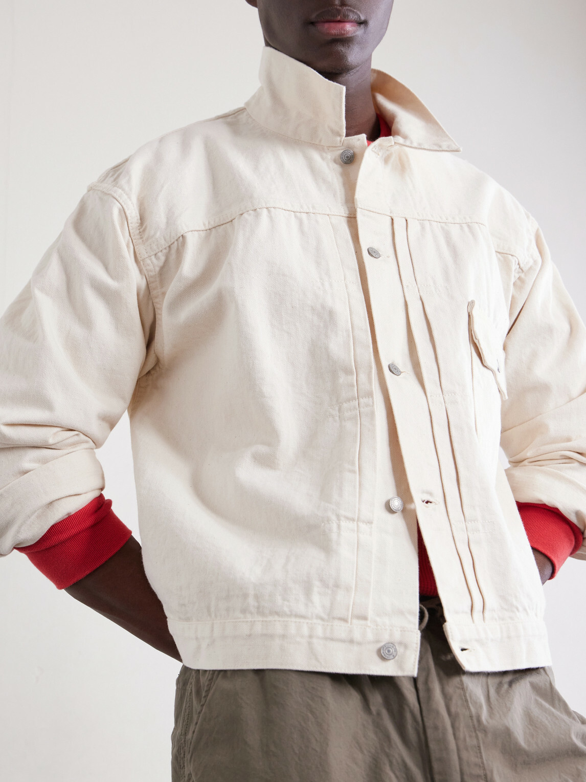 OrSlow - Type1 40's Kinari Denim Jacket - Neutrals