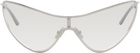 Acne Studios Silver Metal Frame Sunglasses