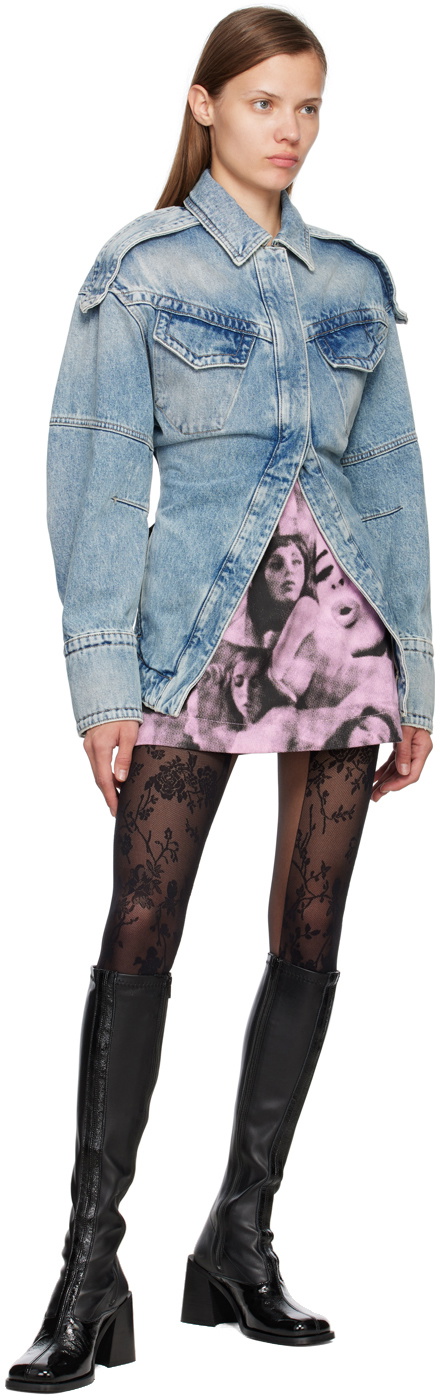 Justine Clenquet SSENSE Exclusive Black Eddie Tall Boots