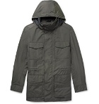 Brioni - Shell Hooded Field Jacket with Detachable Quilted Gilet - Men - Green