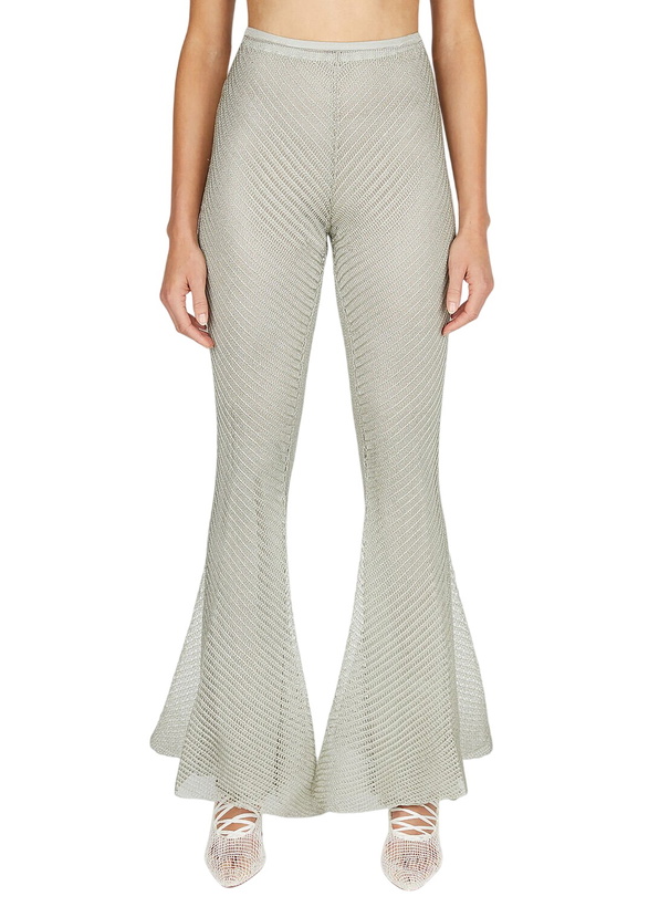 Photo: Isa Boulder Moire Flared Pants