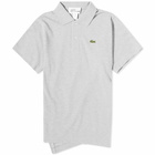 Comme des Garçons SHIRT Men's x Lacoste Asymmetric Polo Shirt in Top Grey