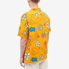 Men's AAPE & Peace Vacation Shirt in Orange