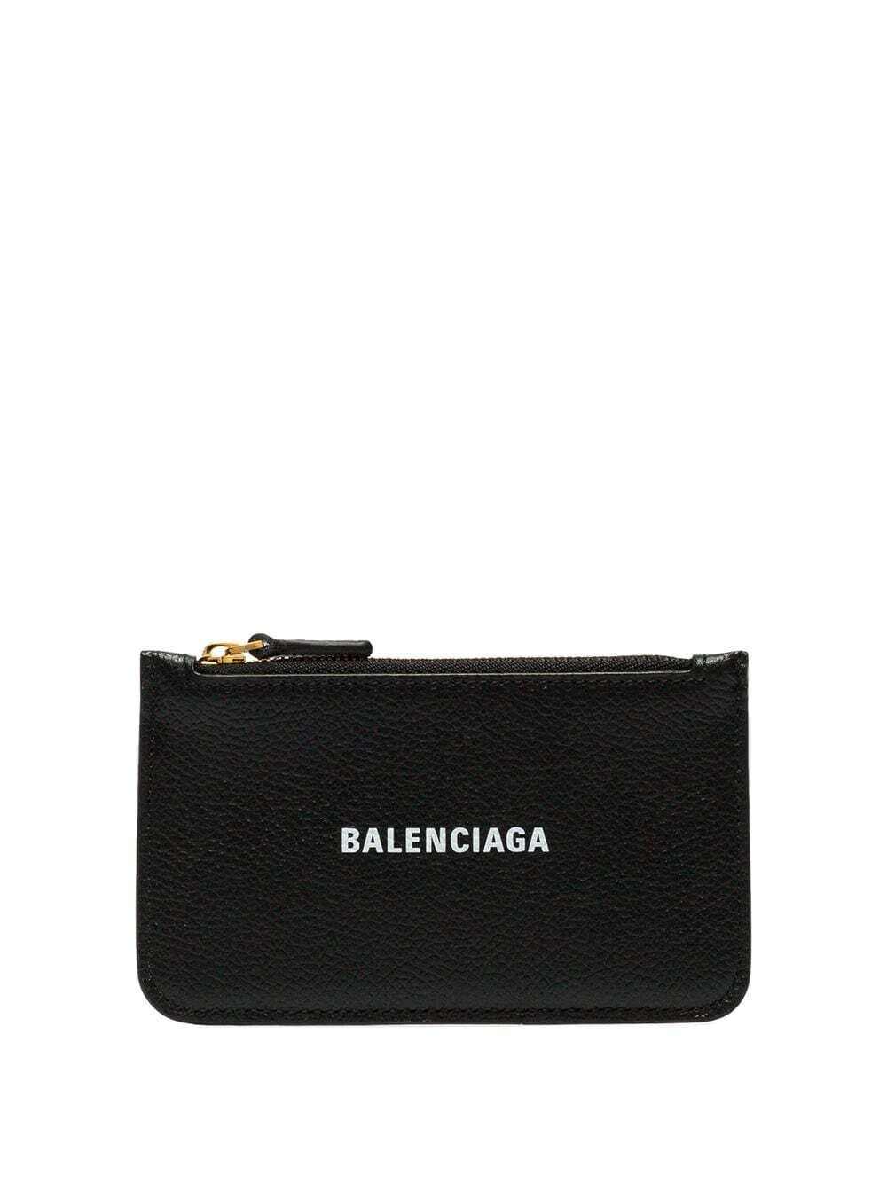 BALENCIAGA - Cash Leather Credit Card Case Balenciaga