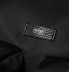 Hugo Boss - Meridian Leather-Trimmed Shell Holdall - Black