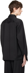 Filippa K Black Boxy Shirt