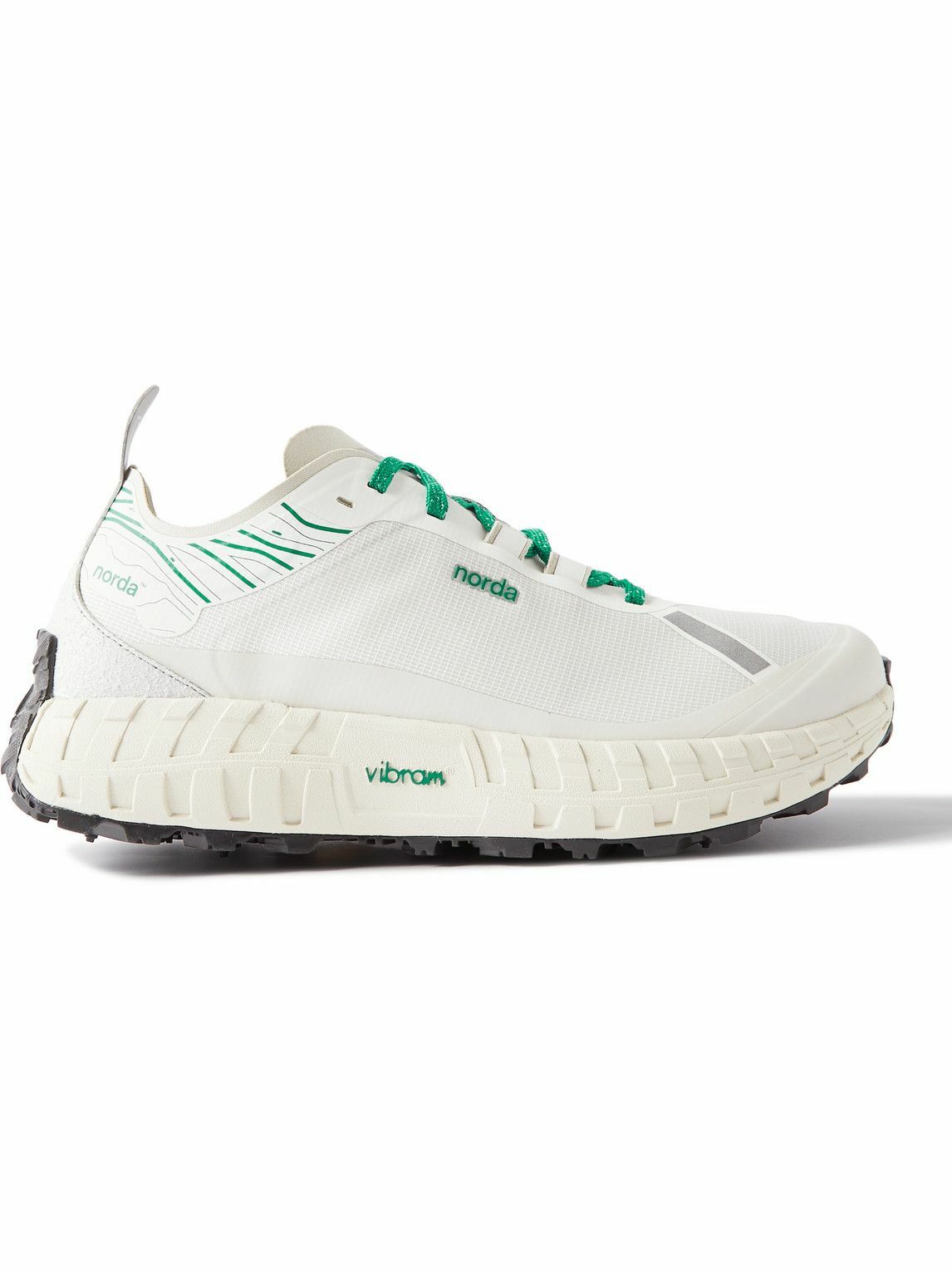 norda - 001 Mesh Running Sneakers - White Norda