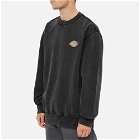 Dickies Men's Icon Washed Crew Sweat in Black