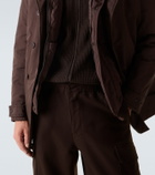 Stone Island Ghost wool-blend flannel sweatpants