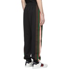 Gucci Black Jersey Lounge Pants