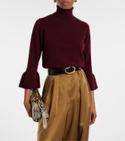 Jardin des Orangers Turtleneck wool and cashmere sweater