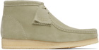 Clarks Originals Beige Wallabee Desert Boots