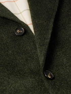 Loro Piana - Gibson Brushed Woven Coat - Green
