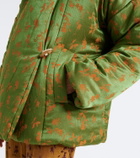 Dries Van Noten Floral puffer jacket
