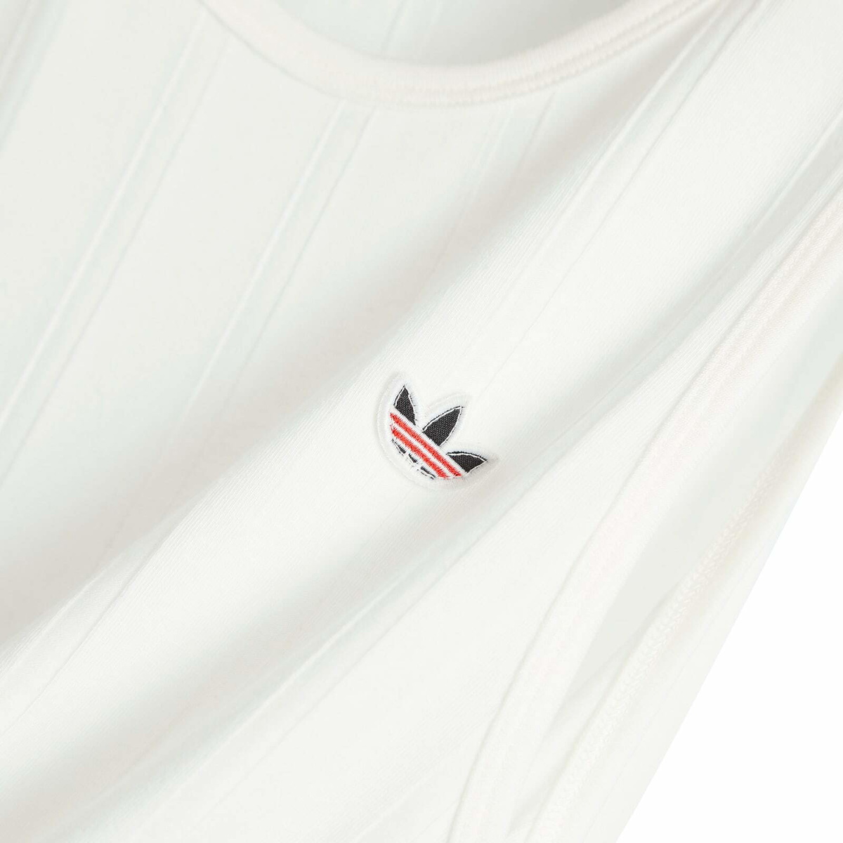 Adidas CLOT by EC Ribbed Tank in Core White