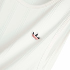 Adidas CLOT by EC Ribbed Tank in Core White
