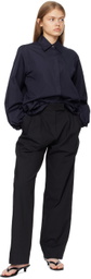 Esse Studios Navy Collected Shirt