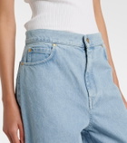 Max Mara High-rise wide-leg jeans