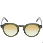 Moscot Men's Gavolt Sunglasses in Dark Green/Chesnut Fade 
